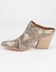 MI.IM Megan Pointy Toe Womens Heeled Mules image number 3
