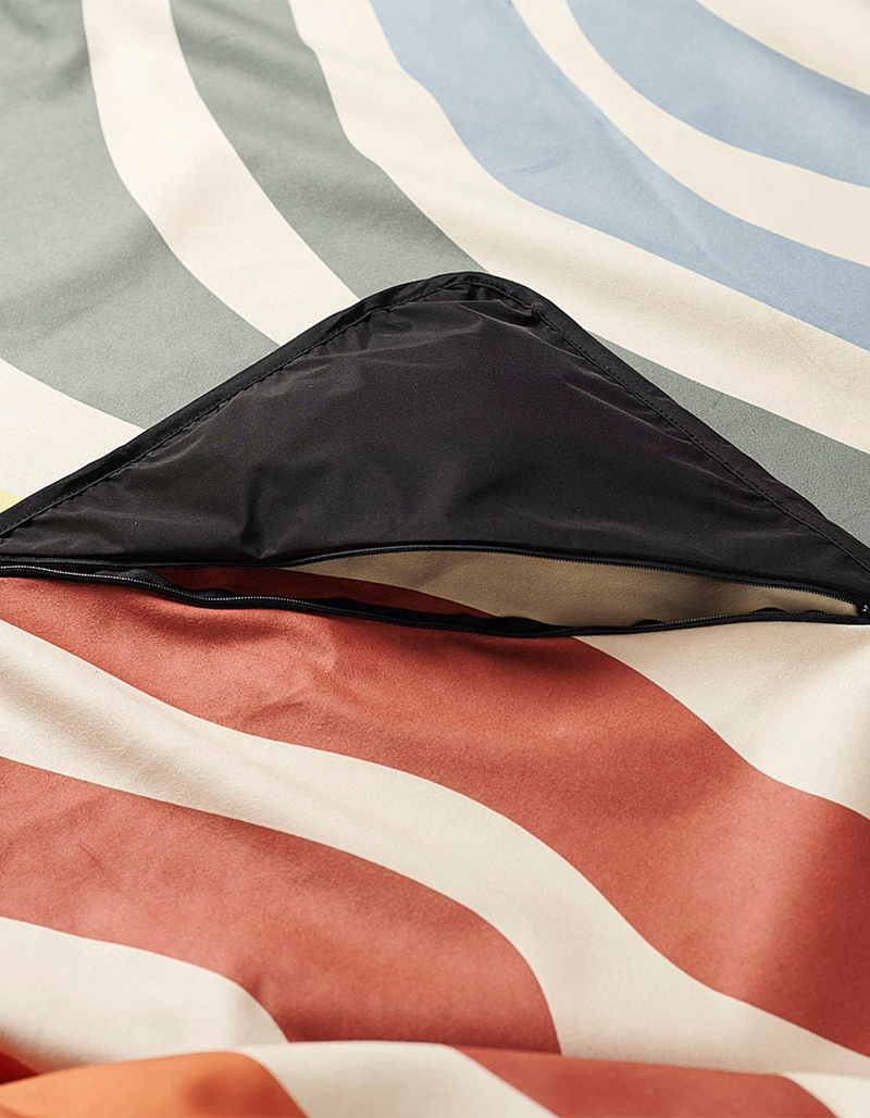 SLOWTIDE Textured Waves Picnic Blanket image number 5