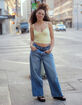 RSQ Womens Low Rise Extreme Baggy Jeans image number 6