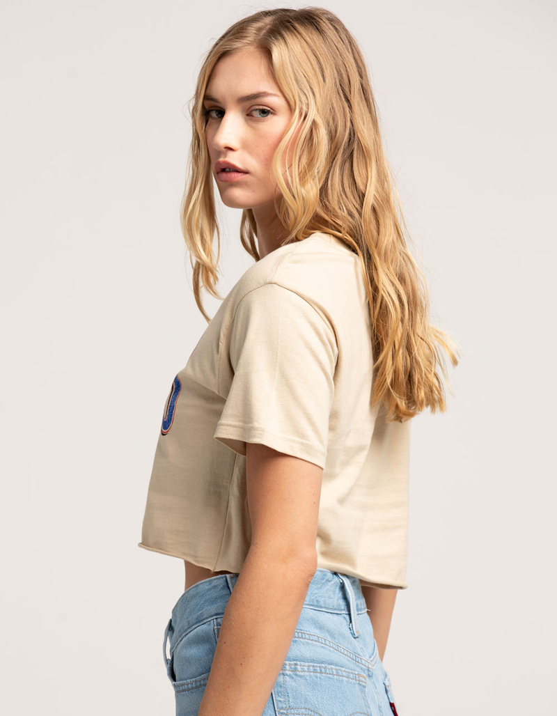 PHILLY 76ERS Womens Crop Tee image number 1