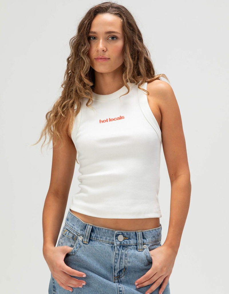 ABRAND x Rip Curl Rib Womens Tank Top image number 0