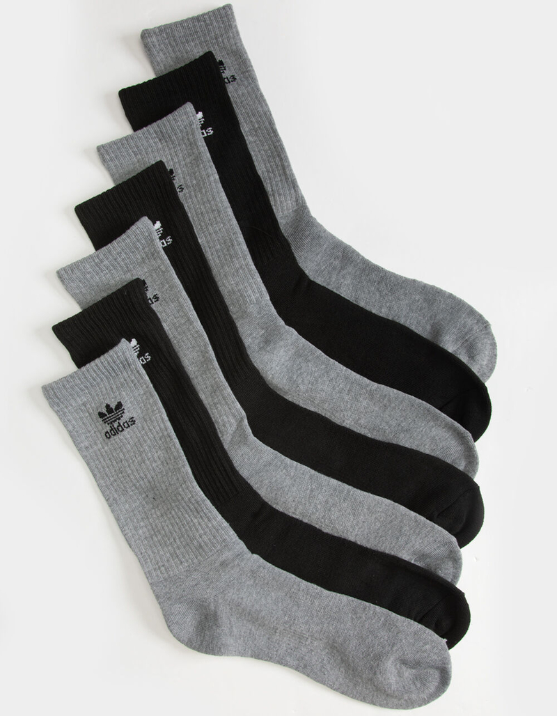 ADIDAS Originals Trefoil 6 Pack Mens Crew Sock image number 0