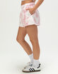 FULL TILT Tie-Dye Womens Sweat Shorts image number 3
