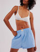 FREE PEOPLE Day To Day Solid Womens Boxer Shorts image number 1