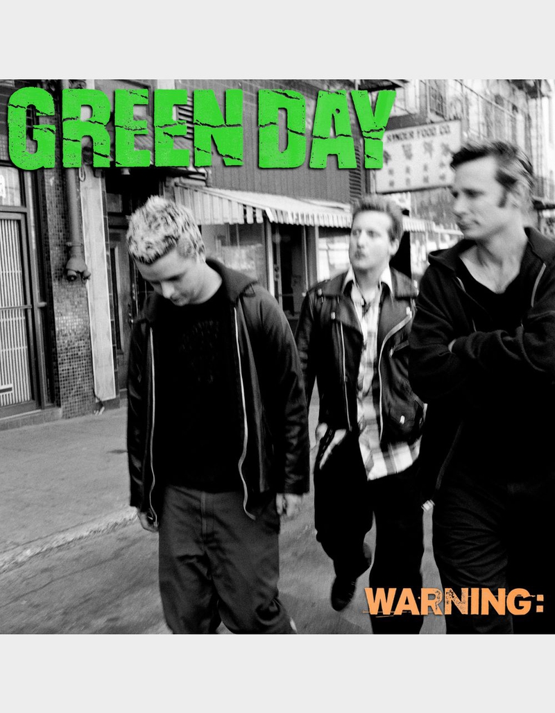 GREEN DAY Warning (25th Anniversary Deluxe Edition) (Neon Orange Vinyl) image number 0