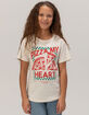 FULL TILT Pizza My Heart Girls Boyfriend Tee image number 3