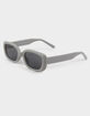 RSQ Matte Rectangle Sunglasses image number 1