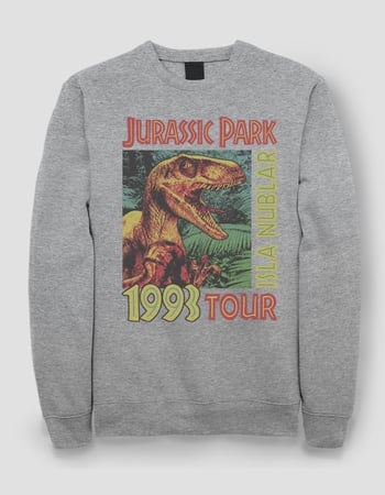 JURASSIC PARK Isla Nublar Tour Unisex Crewneck Sweatshirt Primary Image