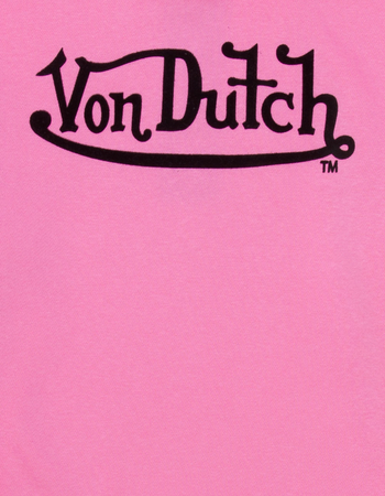 VON DUTCH Flame Girls Hoodie Alternative Image