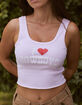 FULL TILT I Love Cowboys Womens Tank Top image number 5