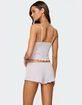 EDIKTED Sephi Lacey Pointelle Tank Top image number 4