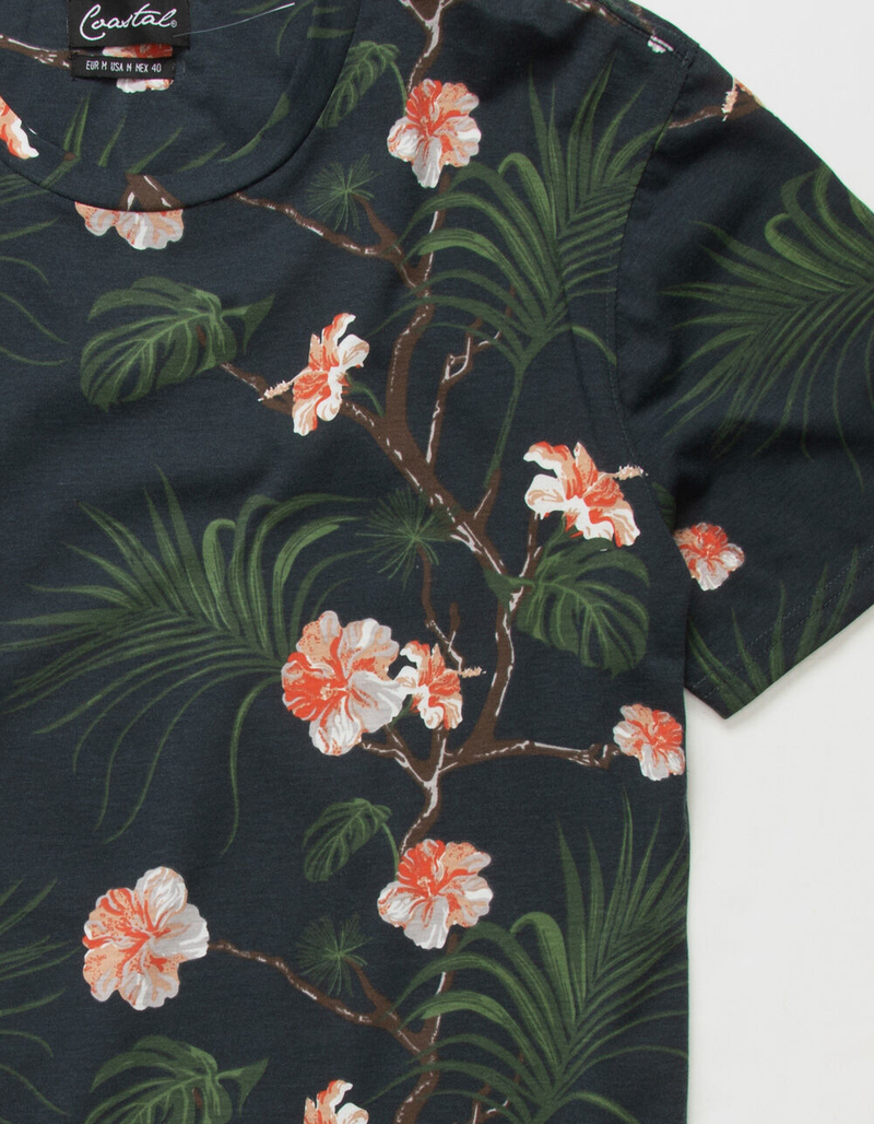 COASTAL Legend Mens Black T-Shirt image number 1