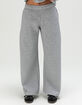 FULL TILT Dice Print Womens Wide Leg Sweatpants image number 3