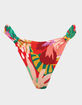 VYB SWIM Mai Tai Kyle Knotted Bikini Bottoms image number 1