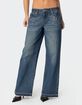EDIKTED Davis Grommet Low Rise Jeans image number 1