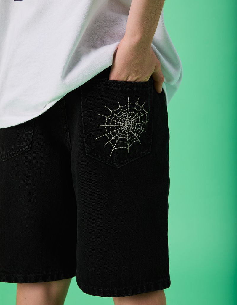 RSQ Boys Baggy Embroidered Jorts image number 3