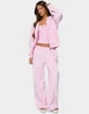 EDIKTED Edikted Diva Zip Up Hoodie image number 4