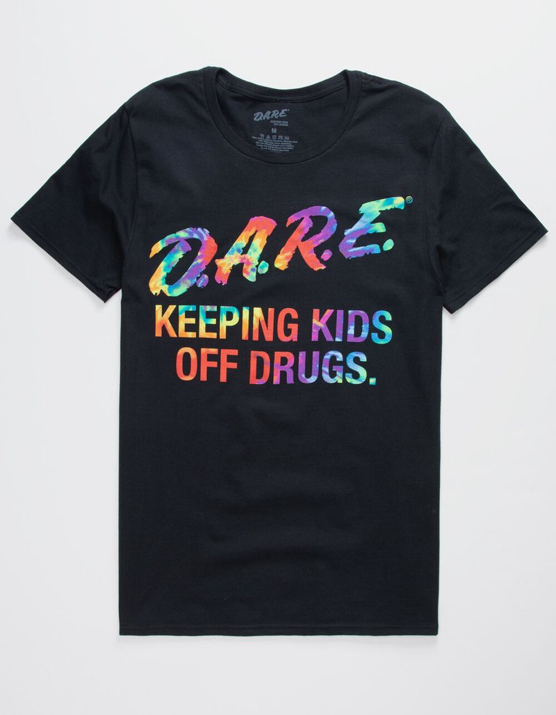D.A.R.E. Tie Dye Mens T-Shirt image number 0