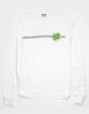 SANTA CRUZ Other Dot White Mens T-Shirt image number 2