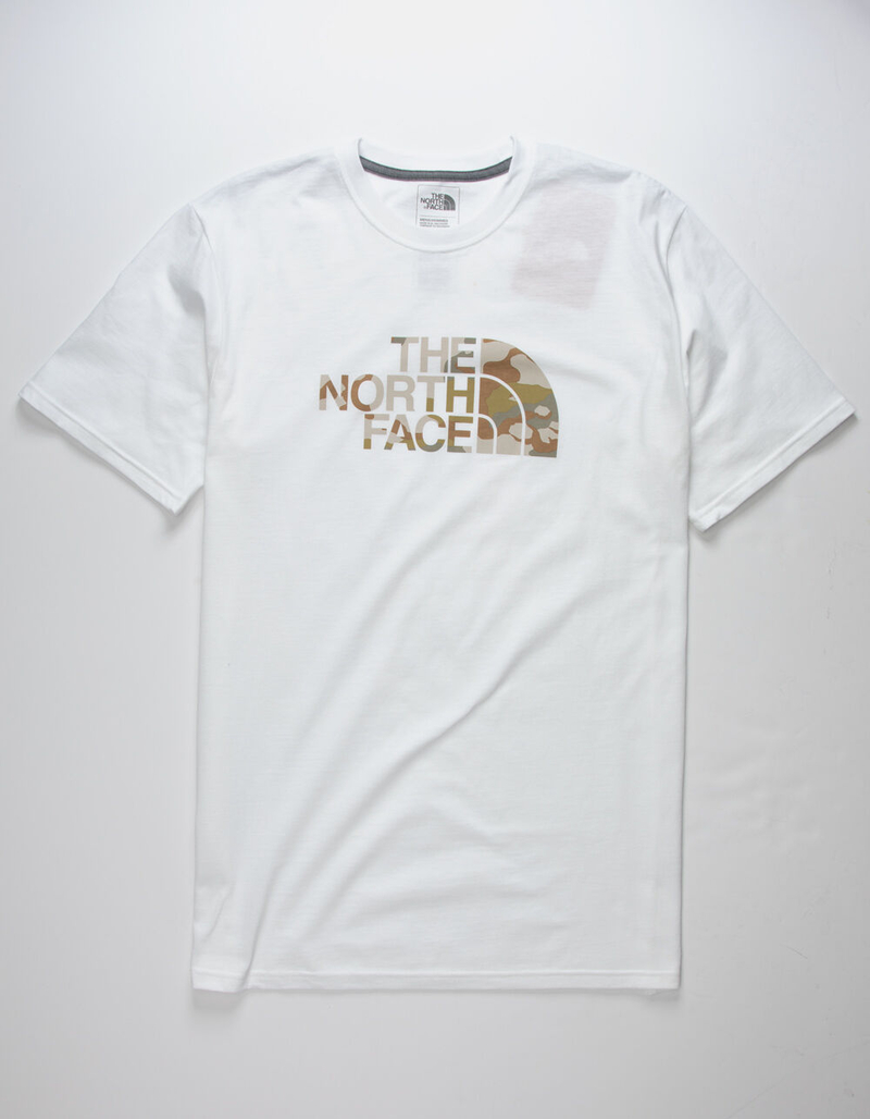 THE NORTH FACE Half Dome Khaki & Camo Mens T-Shirt image number 0