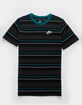NIKE Sportswear Club Stripe Boys Tee image number 2