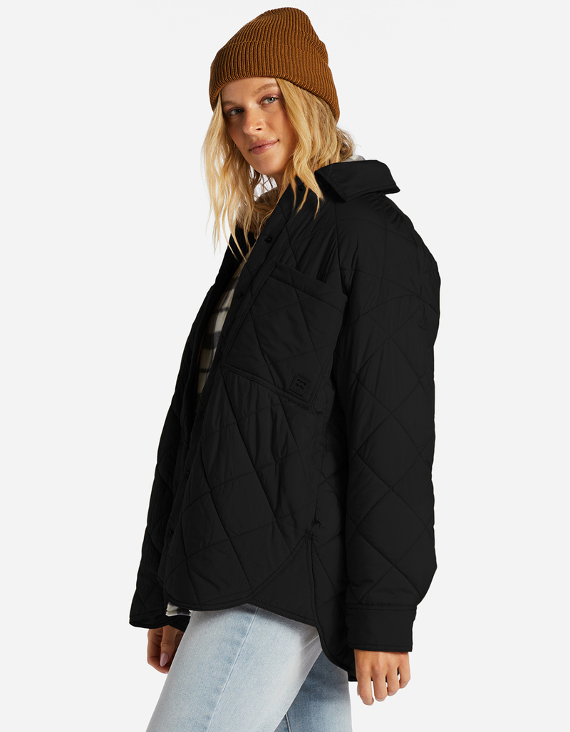 BILLABONG Transport Womens Quilted Shacket image number 1