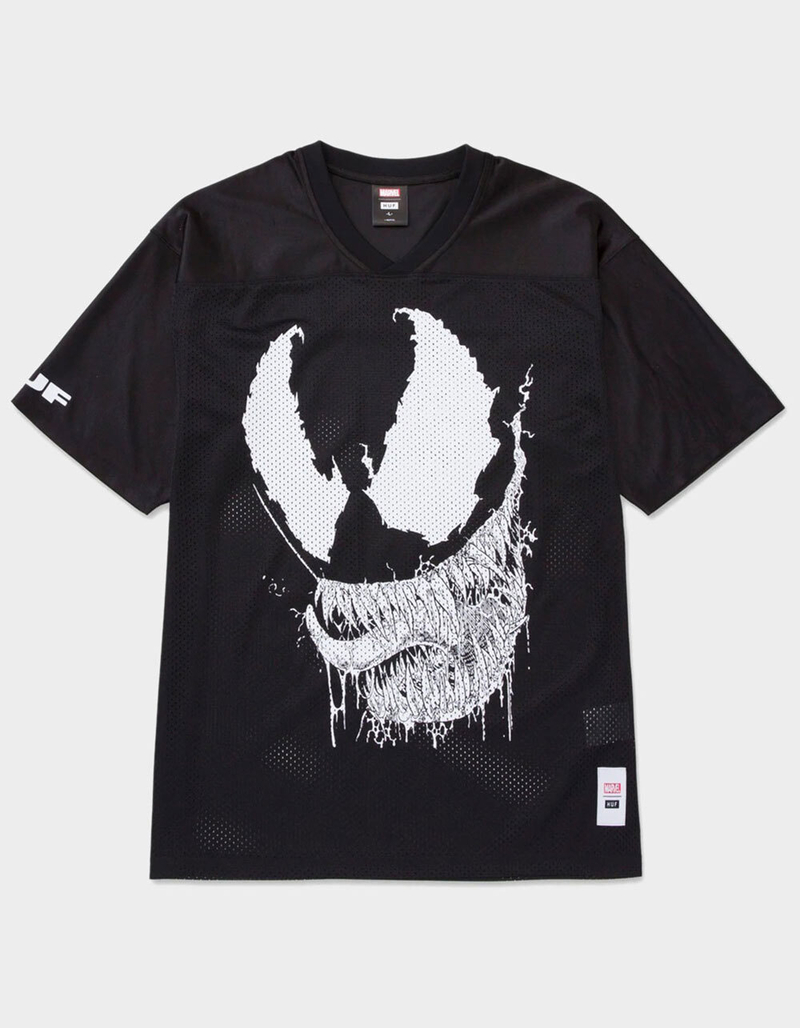 HUF x Marvel Venom Mens Football Jersey image number 0