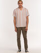 RSQ Striped Mens Button Up Shirt image number 5