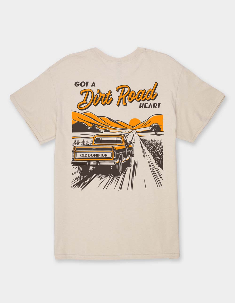 OLD DOMINION Dirt Road Heart Unisex Tee image number 0