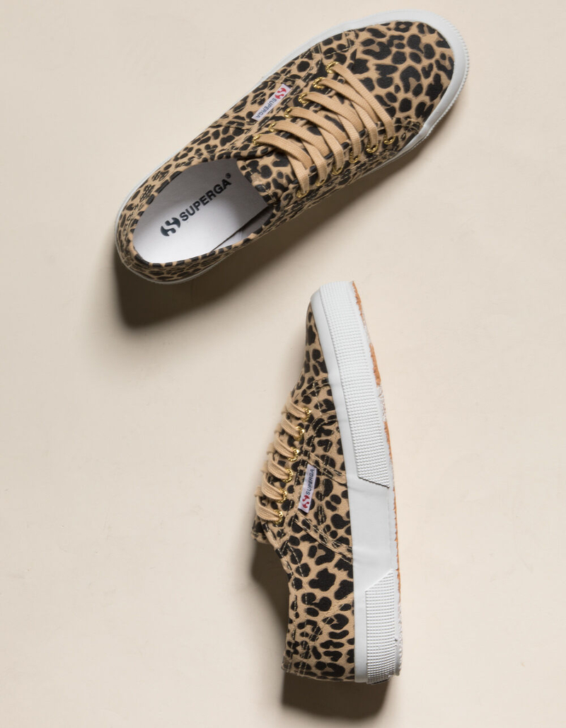 SUPERGA 2750 Fantasy Cotu Womens Leopard Shoes image number 1