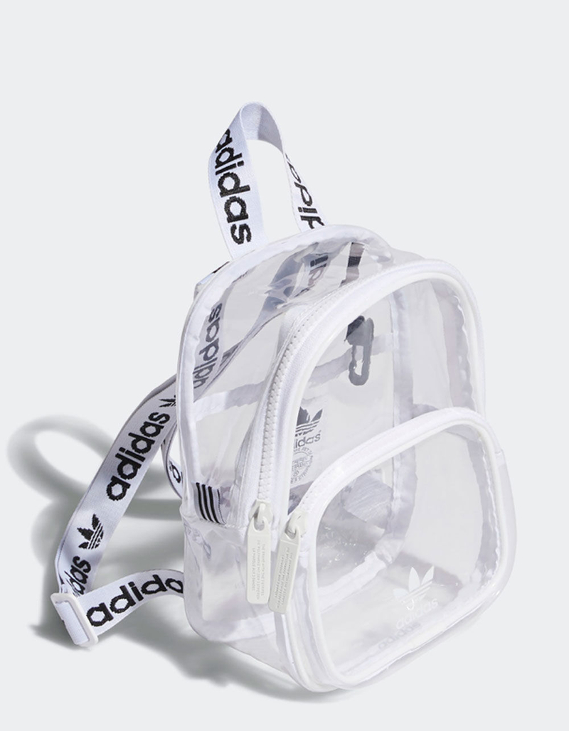 ADIDAS Originals Clear White Mini Backpack image number 1