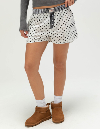 BDG Urban Outfitters Polka Dot Contrast Womens Boxer Shorts Alternative Image