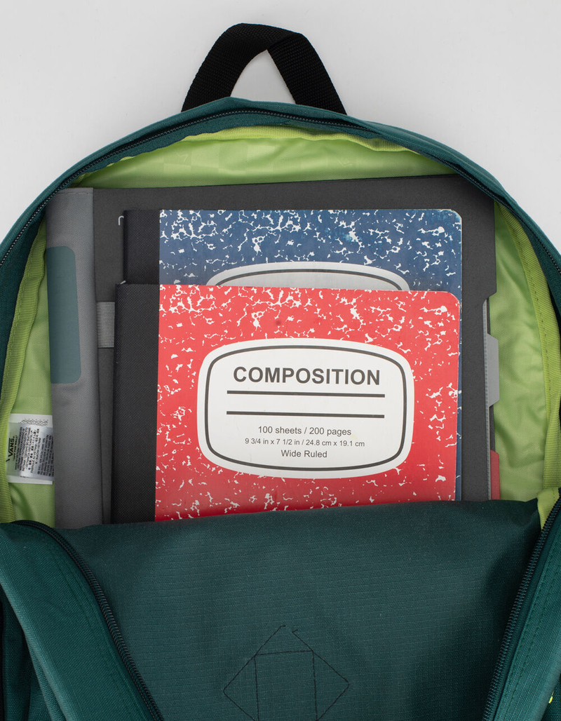 VANS Old Skool II Plus Green Backpack image number 3