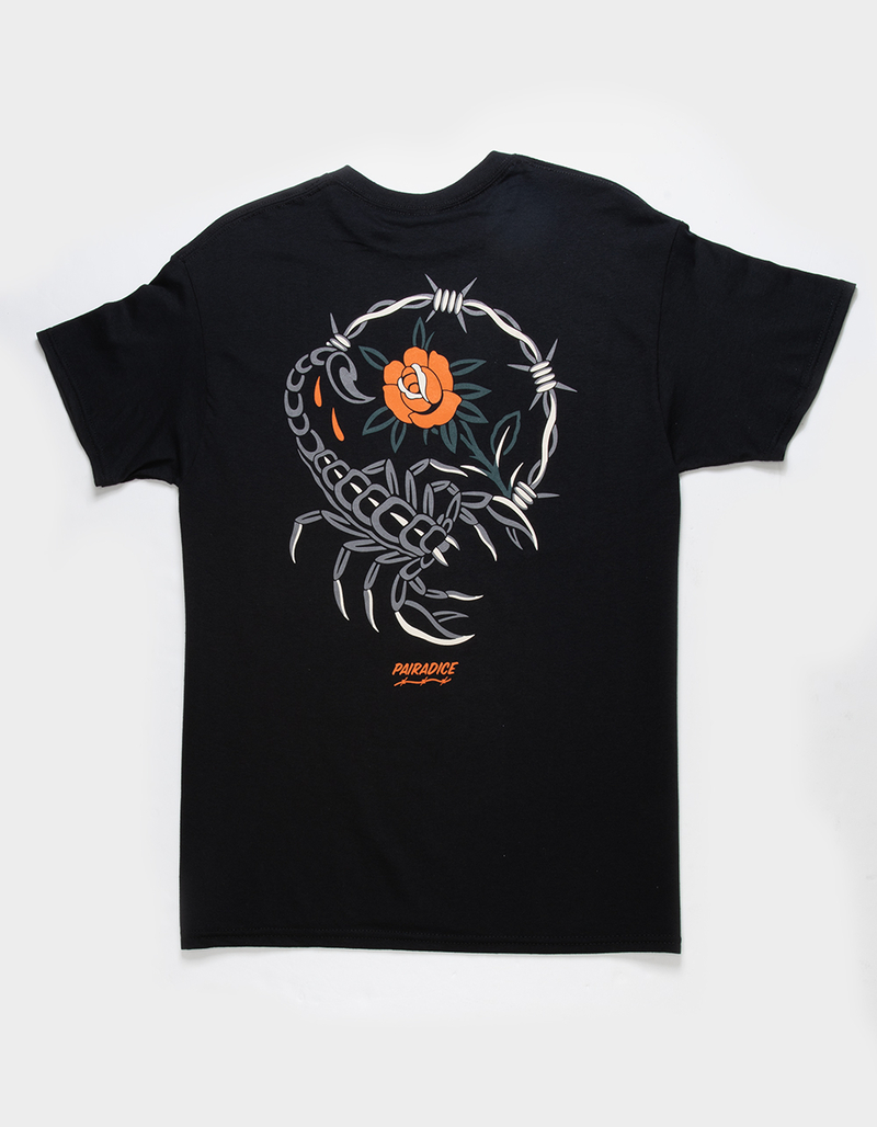 WELCOME TO PAIRADICE Scorpion Mens Tee image number 0