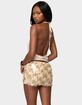 EDIKTED Irina Stud Cowl Neck Halter Top image number 3