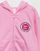 ROXY x Barbie Let Me In Girls Zip-Up Hoodie (Little Girls, Big Girls) image number 3