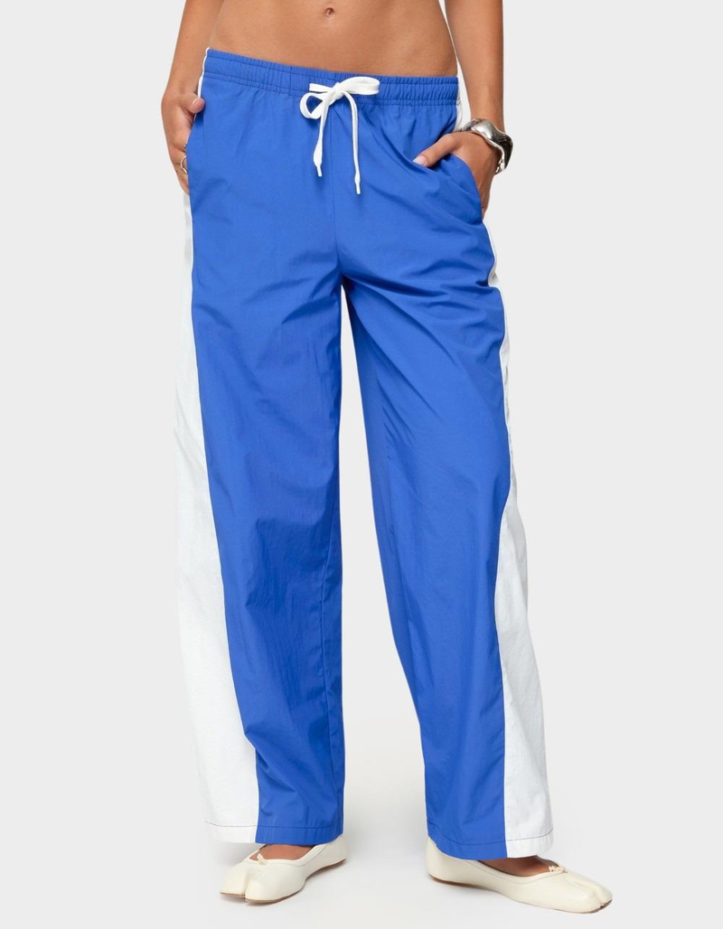 EDIKTED Jaye Contrast Panel Track Pants image number 0