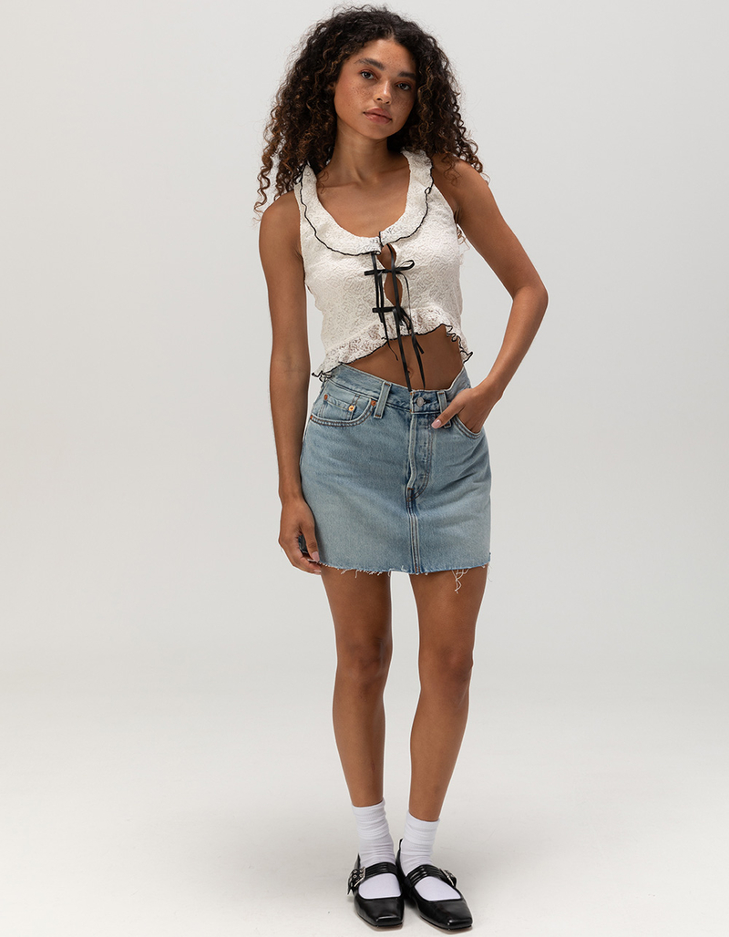 LEVI'S Icon Womens Denim Mini Skirt image number 0