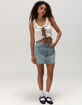 LEVI'S Icon Womens Denim Mini Skirt image number 1