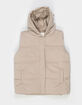 HAYDEN Girls Hooded Puffer Vest image number 1