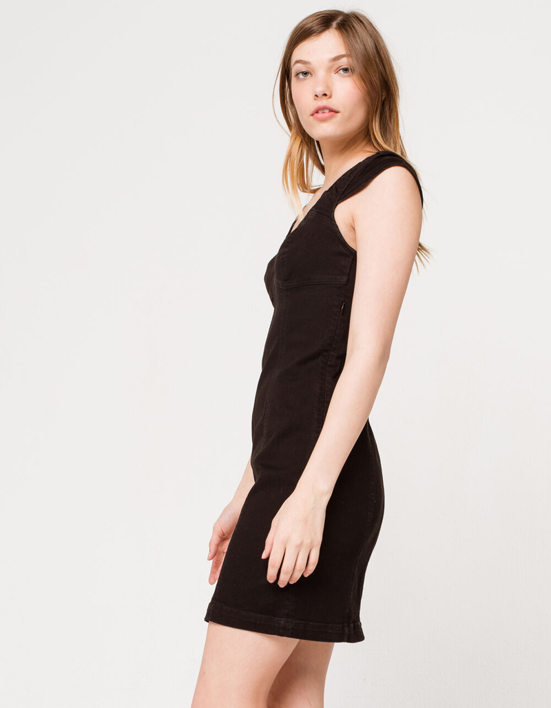 VOLCOM I'm Not Sweet Denim Dress image number 1