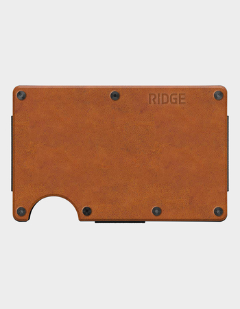 RIDGE WALLETS Tobacco Brown Leather Ridge 2.0 Wallet Primary Image