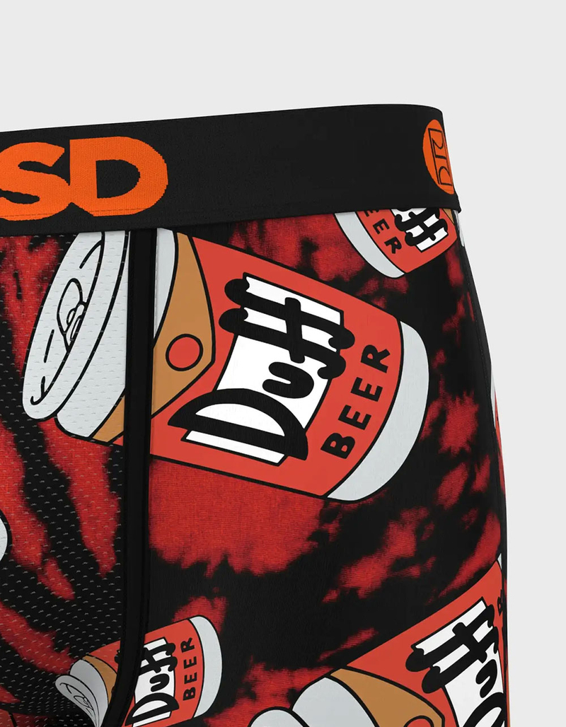 PSD x The Simpsons Duff Beer Mens Boxer Briefs image number 4