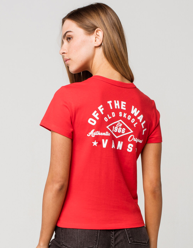 VANS Lock Up Womens Baby  Tee image number 0
