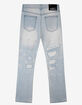 CALIBER Liberty Stud Mens Flare Jeans image number 2