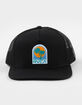 RVCA Puerto Nuevo Curved Trucker Hat image number 2