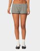 EDIKTED Suzy Striped Shorts image number 1