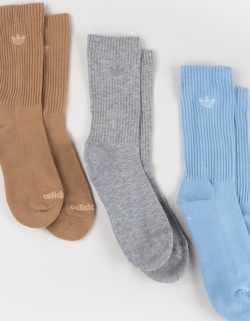 ADIDAS Originals 3 Pack Trefoil Crew Socks image number 1