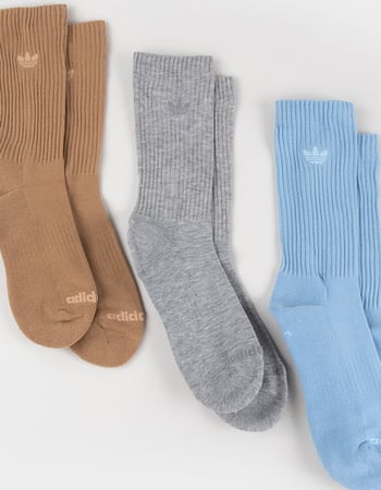 ADIDAS Originals 3 Pack Trefoil Crew Socks Alternative Image