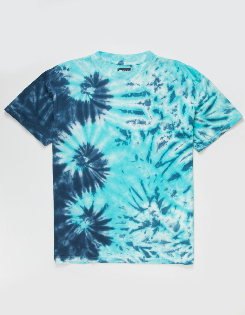 SUPER MASSIVE Wave Tie Dye Mens TShirt BLUE 376068200
